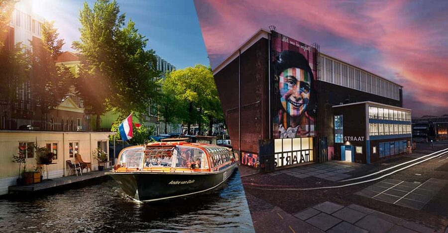 Amsterdam: STRAAT Museum and Canal Cruise Combination Ticket - STRAAT Museum: street art designed for indoor viewing