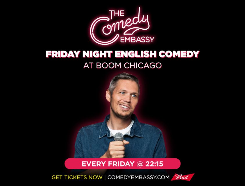 Amsterdam: The Comedy Embassy Stand-Up Show - Why Boom Chicago Comedy Embassy feels like a night out, not a tourist show