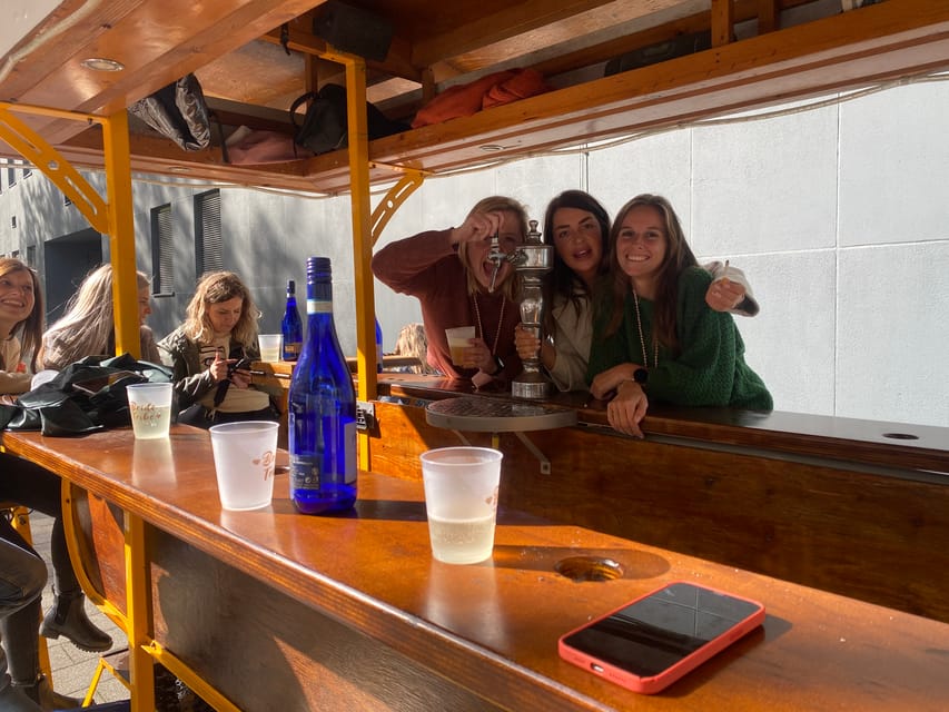 Amsterdam: The Original BUBBLES & BIKE Private Prosecco Tour - The Ride Route Vibe, City Streets Outside the Core and a Guide With Control
