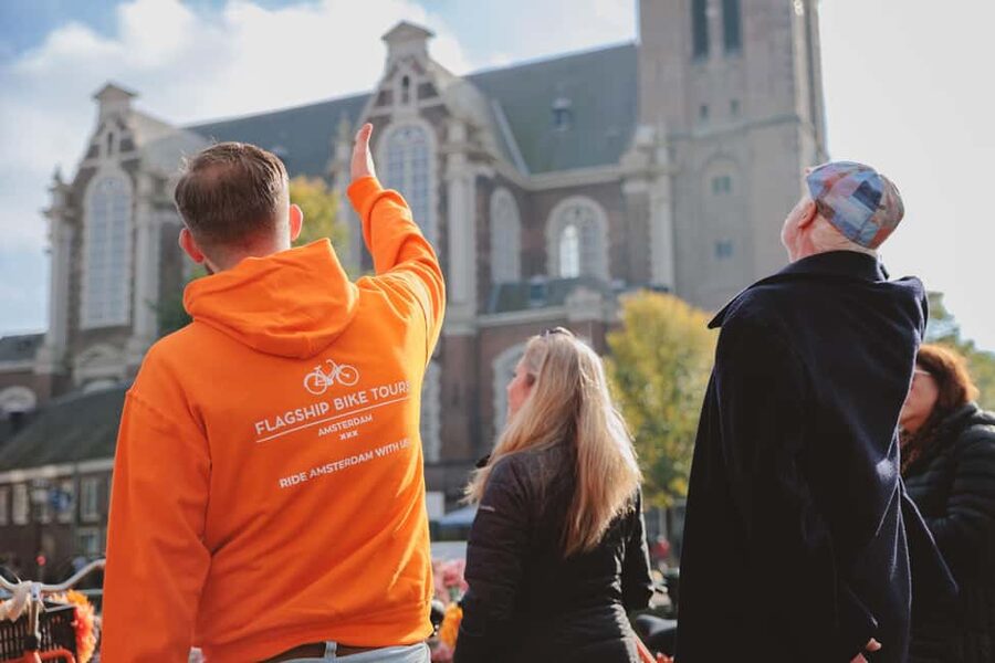 Amsterdam: Top Highlights Guided Bike Tour EN/DE/ES/FR/IT/CN - Starting at Nieuwezijds Voorburgwal Near Central Station