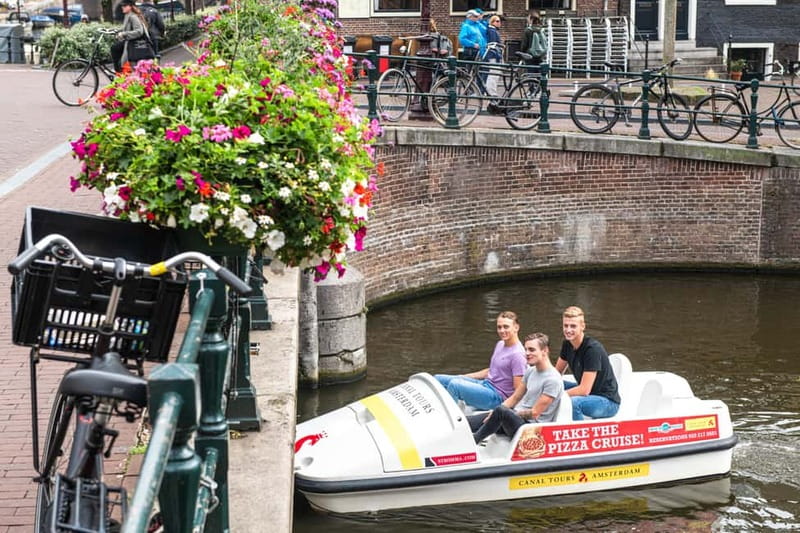 Amsterdam: Unique Pedal Boat Experience in the Canals - Getting Your Route: Free Guidebook and QR Code Help