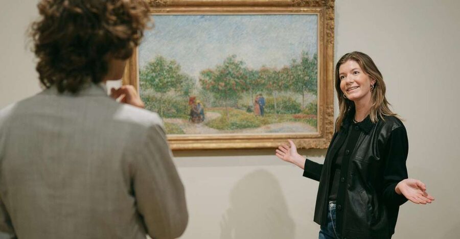 Amsterdam: Van Gogh Museum Entry Ticket and Guided Tour - Meeting at Paulus Potterstraat 7, then straight into the museum