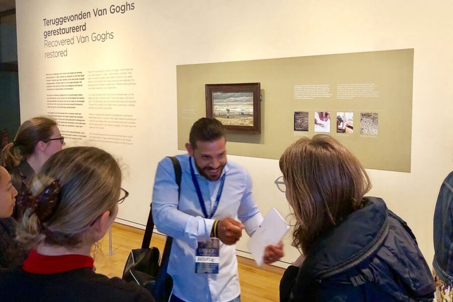 Amsterdam: Van Gogh Museum Masterpieces Tour up to 8 guests - Meeting point near the Rijksmuseum, and how to avoid the start-time chaos
