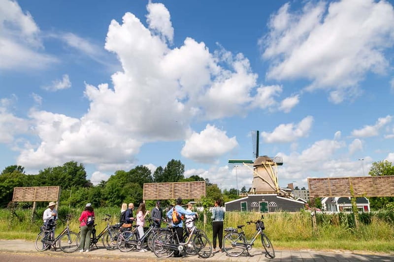 Amsterdam: Windmill, Cheese, and Countryside E-Bike Tour - D’Admiraal Windmill: a real stop, not just a quick photo