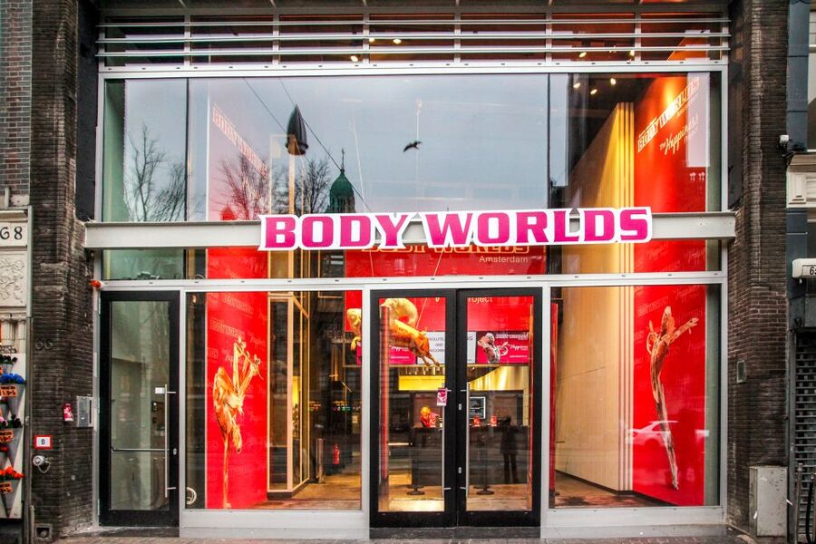 Body Worlds Amsterdam: The Happiness Project Ticket - How the Happiness Project layout works across six floors