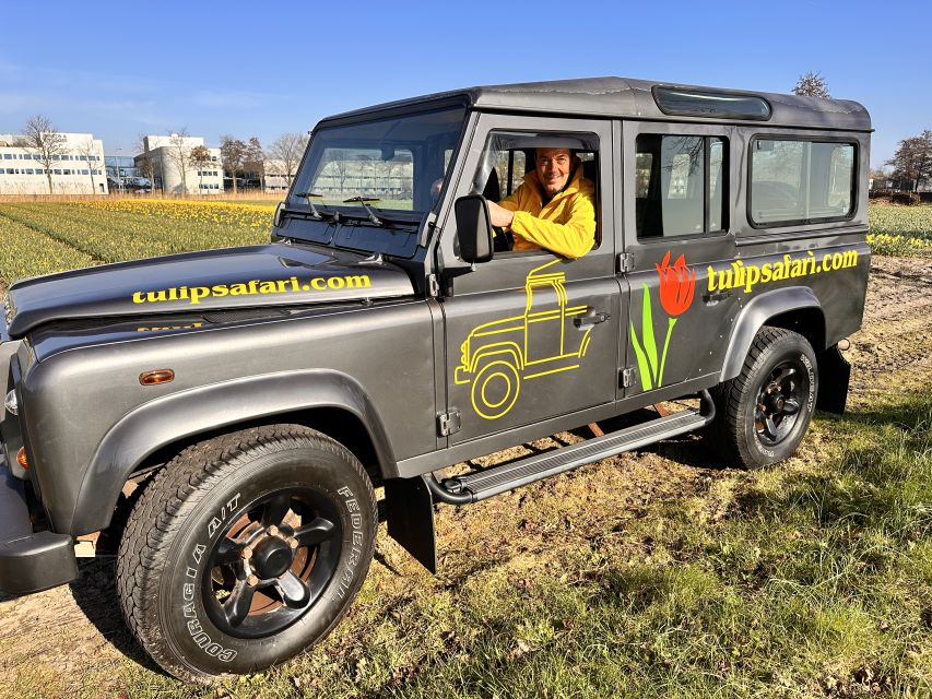 Enjoy the tulip fields in a Landrover with a local guide! - Getting into the Land Rover: the comfort reality check