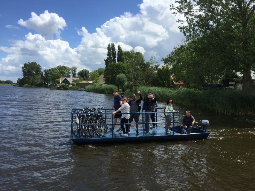 From Amsterdam: Countryside Bike Tour - Ferry Start: From City Noise to Dutch Water-Logic Fast