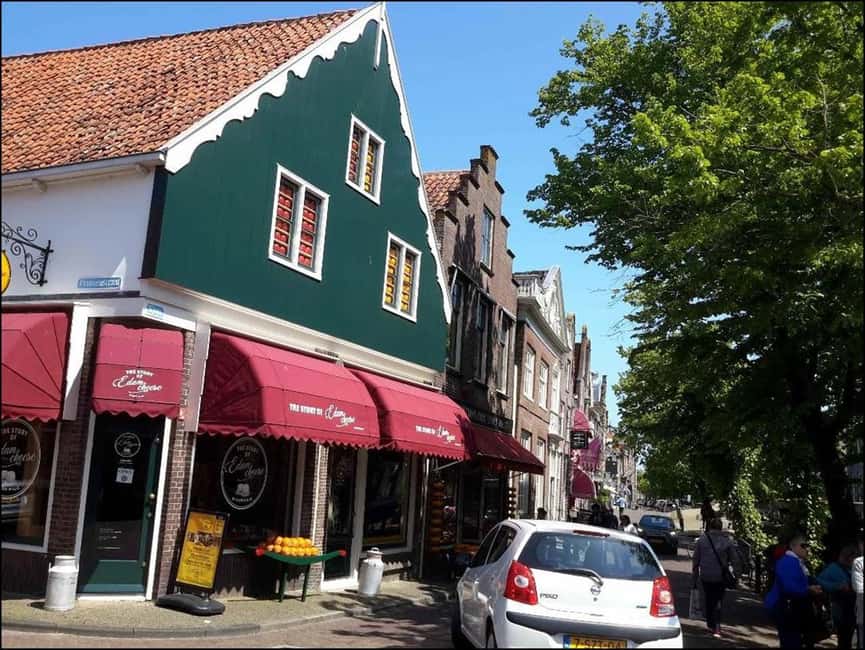 Full-day excursion to Edam, Volendam, and Marken - Edam’s canals and cheese museum: the stop that sets the tone