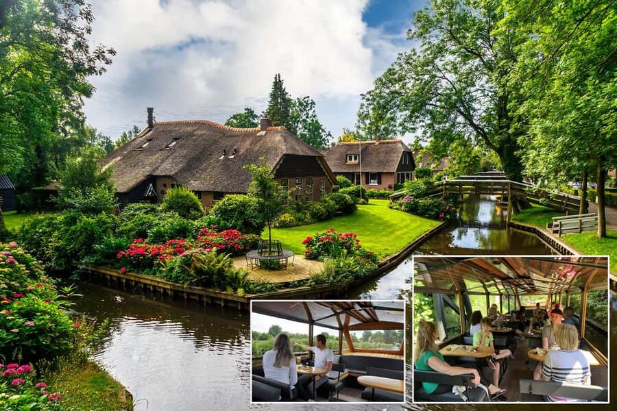 Giethoorn: Sightseeing Boat Tour - Start at Grand Café Henri Willig, Then Let the Boat Do the Work