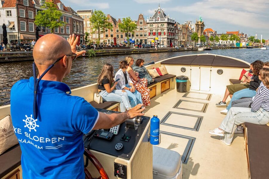 Haarlem: De Adriaan Windmill Tour + Open Canal Cruise - Inside Windmill De Adriaan: climb, learn, and take in 360° views