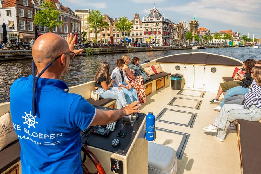 Haarlem: Guided Highlights Canal Cruise on Open Boat - Starting at Windmill De Adriaan (1779): Your “Got It” Moment