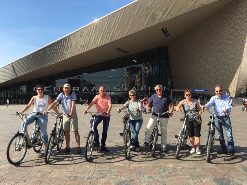 Rotterdam: 2.5-Hour Highlights Bike Tour - Markthal (Market Hall): architecture you experience in motion