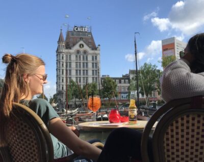 De Rotterdam, Cube Houses, Watertaxi and Markthal