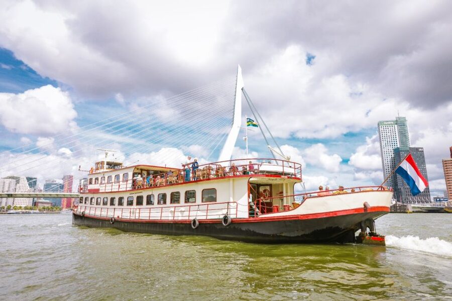 Rotterdam: Harbor Cruise on a Historic Ship - Erasmus Bridge, Veerhaven, and Parkhaven: Your First Sense of Rotterdam
