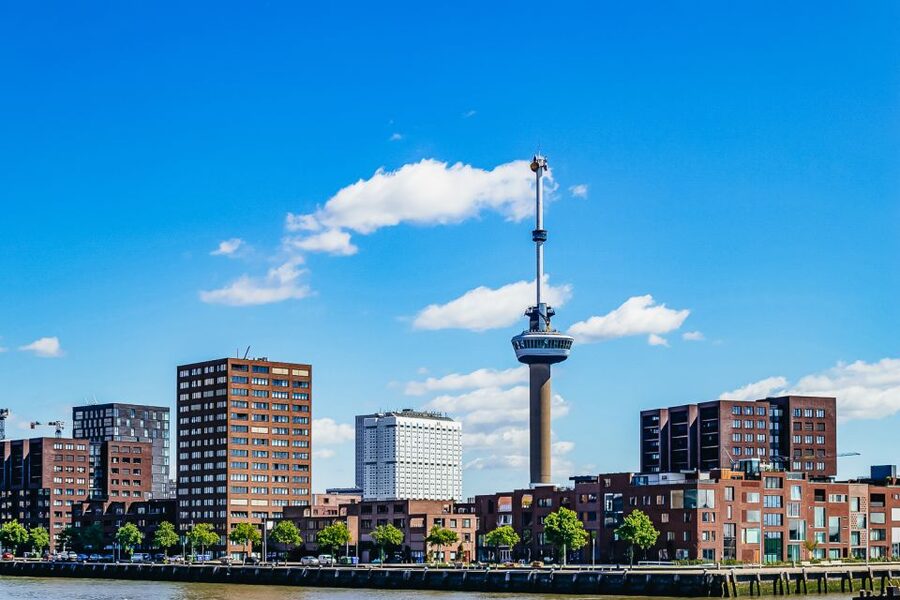 Rotterdam: Harbor Cruise with Live Guide - Euromast to the port edges: getting oriented fast on the first stretch