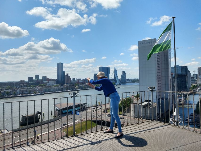 Rotterdam: Markthal Tour, Meet & Taste, and Het Witte Huis - The view, then behind the scenes: the Expedition area