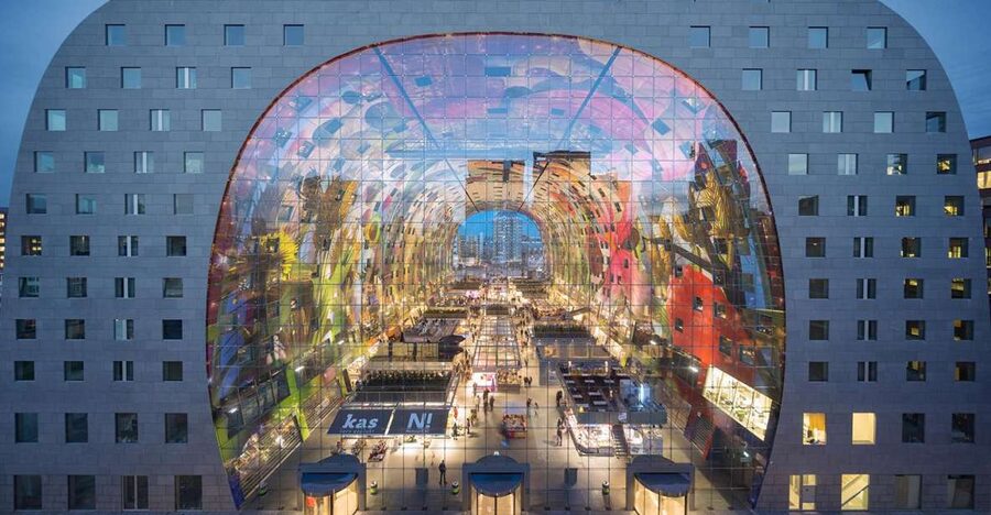 Rotterdam: Markthal Tour, Meet & Taste, and Het Witte Huis - Het Witte Huis rooftop: 360º views and a classic skyline perspective