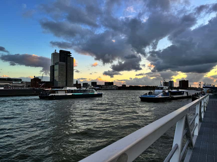 Rotterdam: Waterbus Ticket to Dordrecht and/or Kinderdijk - Practical comfort tips: indoor seats, outdoor deck, and bike power