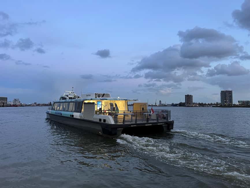 Rotterdam: Waterbus Ticket to Dordrecht and/or Kinderdijk - Food and timing: planning a full day without getting stuck